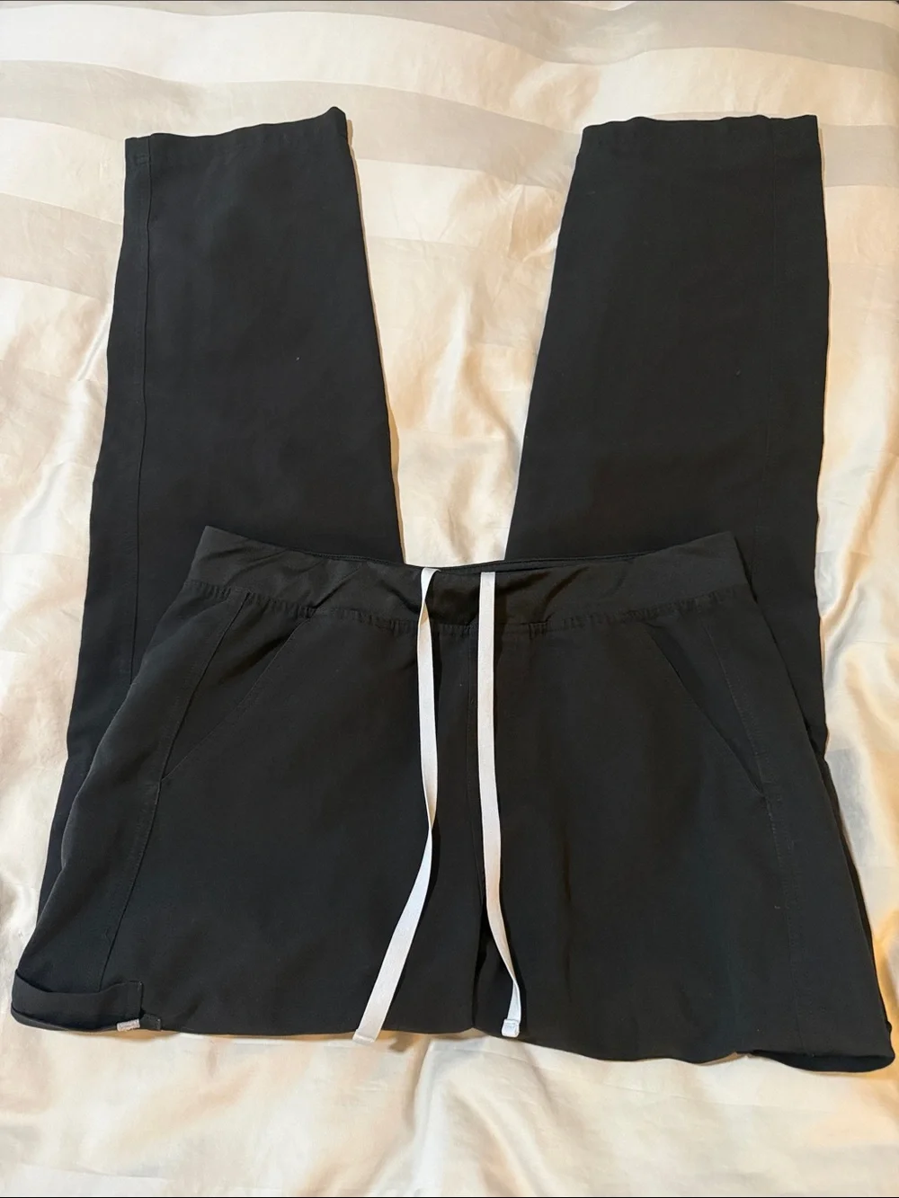 FIGS Men’s Axim Scrub Pants Black-Large